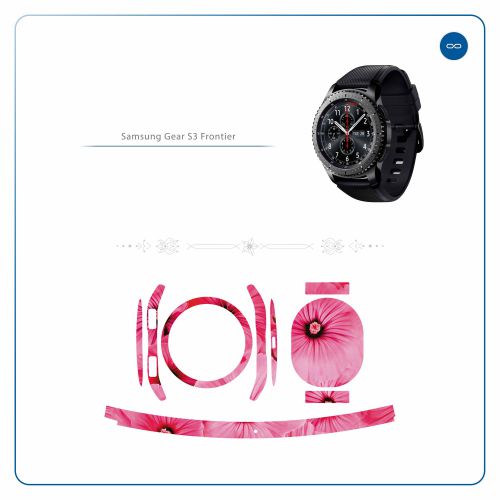 Samsung_Gear S3 Frontier_Pink_Flower_2